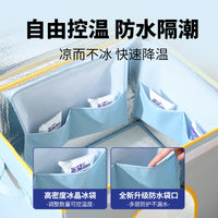Foldable Cooling Cat House for Summer with Ice Pack/Box