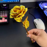 Delta Force Red Wolf Gold Rose COSPLAY Prop with NFC Card