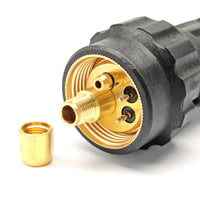 4-Piece European Rear Connector Conversion Kit for MB15AK 24KD 25KD 36 Mig Welding Torches
