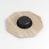 Wooden Octagonal Balance Board for Core Training, Yoga, Rehab and Sensory Exercise