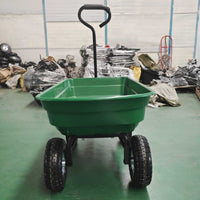 75L Garden Dump Cart with Tow Hitch