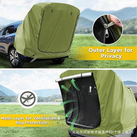 SUV MPV Car Tail Tent Portable Outdoor Camping Shelter