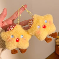 Plush Doll Keychain Bag Charm Backpack Pendant Birthday Gift