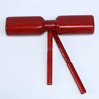 Orff Percussion Wood Block Double Tone Block for Band Performance and Kids' Music Education