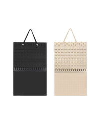 Felt Wall Hanging Jewelry Organizer for Earrings, Necklaces, and Studs - Display Storage Bag