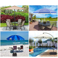 Patio Umbrella Base Weight Bag, Heavy Duty Outdoor Waterproof Sandbag for Sunshade Stability