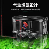 Acrylic Fish Tank Isolation Box Transparent Breeding Hatchery for Guppy Fry and Small Fish