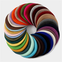 Women's Pure Wool Beret Hat for Winter - Vintage Style Artist Beanie