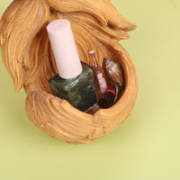 Tree Monster Bird Feeder Resin Craft Ornament for Garden & Outdoor Decor