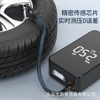 Portable Car Tire Inflator with Automatic High-Pressure Wireless Charging