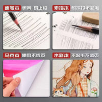 Thickened Sketchbook with Detachable Pages for Artists, A4/16K/32K Blank Drawing Paper