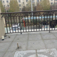 Durable Aluminum Alloy Fence for Villas and Rural Homes, Corrosion-Resistant Windproof Guardrail