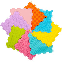 Acupressure Mat Silicone Foot Massager for Kids Sensory Training & Adults