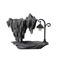 Creative Aerial Planter Resin Rockery Bonsai Pot for Indoor Decor