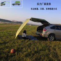 Car Side Awning Tent for Camping, UV Protection, Waterproof, Sunshade, Outdoor SUV Tail Tent