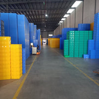 Heavy-Duty Plastic Storage Container Industrial Logistics Crate