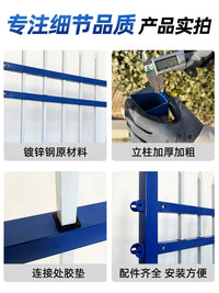 Zinc Steel Fence Panel for Outdoor Garden Yard School Factory Security