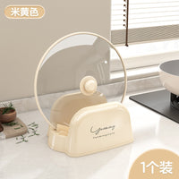 Pot Lid Holder and Spoon Rest, Kitchen Countertop Organizer for Utensils, Modern Minimalist Design