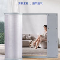 Magnetic Screen Door Curtain for Summer, Breathable Anti-Mosquito Mesh with Automatic Closure for Home