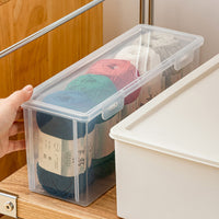 Yarn Ball Storage Box Large Capacity Household Knitting Cotton Thread Material Organizer Handcraft Tool Storage Case