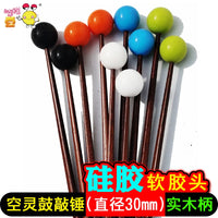 Steel Tongue Drum Mallets with Silicone Heads for Percussion Instruments