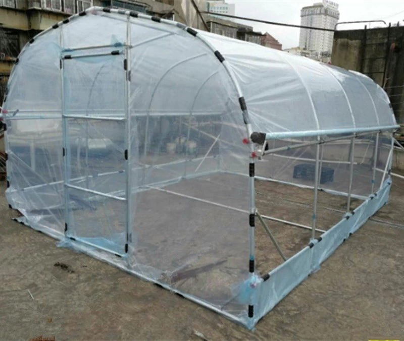 Outdoor Waterproof Greenhouse for Home Garden Plants - Winter Protection Warm House for Flowers and Vegetables