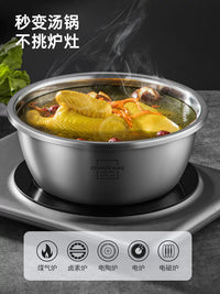 Chui Emperor 304 Stainless Steel Mixing Bowl Set with Drain Basket