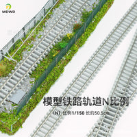 HO/N Scale Model Train Railway Ballast Scenery Material for Diorama DIY