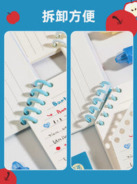 Angry Fruit Coil Notebook B5 - High-Value INS Style, Smooth Writing, Study & Journaling
