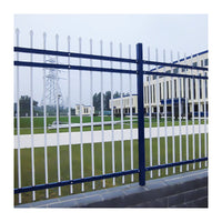 Galvanized Steel Fence Panel for Outdoor Security and Boundary Demarcation
