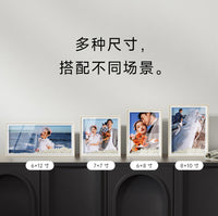 European Style Pearl Wooden Photo Frame with Glass for Wedding and Children's Photos