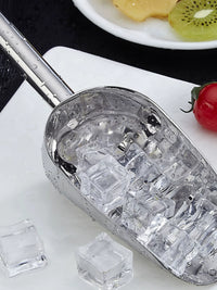 304 Stainless Steel Ice Scoop for Commercial and Home Use - Food Grade Multi-Purpose Shovel