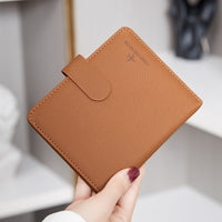 RFID Blocking Slim Travel Passport Holder with Credit Card Slots
