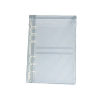 A6 Transparent PP Spiral Notebook Cover for Planners and Organizers