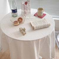 Ins-Style Cotton Linen Photography Backdrop for Food & Product Shoots