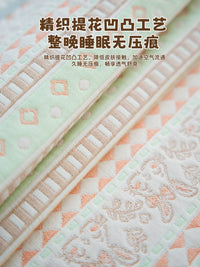 Baby Cotton Gauze Summer Sleeping Mat Breathable Absorbent Crib Sheet for Kindergarten