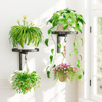 Wall-Mounted Metal Bird Bath & Feeder for Outdoor Garden Patio