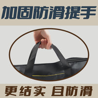Canvas Padded Erhu Huqin Instrument Gig Bag with Handle and Shoulder Strap
