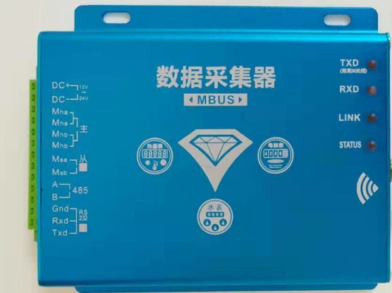 RS485 to MBUS Master Converter with Bluetooth, Optional Ethernet/4G, Supports 360 Meters