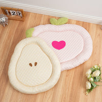 Fruit Series Cooling Pet Mat for Small Dogs - Breathable Summer Bed for Teddy and Small Breeds
