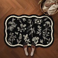 Vintage Diatomaceous Earth Bath Mat - Super Absorbent, Quick Dry, Non-Slip, Easy Clean & Cuttable