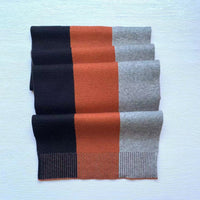 Men's Winter Knit Cashmere Scarf Long Plaid Warm Shawl