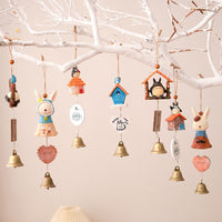 Japanese Style Resin Wind Chime for Indoor Outdoor Decor