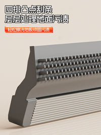 Multifunctional Silicone Squeegee Broom for Wet & Dry Cleaning