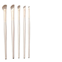 Angled Eyebrow Brush Set for Eyeliner and Under-Eye Makeup