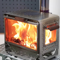 Portable Outdoor Wood Burning Stove for Camping, Heating, and Patio Use