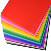 Colored Cardstock Paper A4 A3 4K 8K Thick Hard Card Paper for Handicrafts and Origami