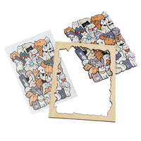 50-Piece Animal Jigsaw Puzzle for Adults and Kids with Frame, Stress Relief Educational Toy
