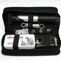 Bicycle Repair Kit with Tire Pump, Patch, Wrench Set for Mountain Bikes, Multi-tool for Outdoor Cycling