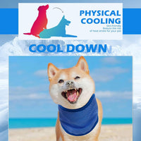 Cooling Scarf for Summer Heat Relief, Adjustable Ice-Feel Neck Wrap to Prevent Heatstroke